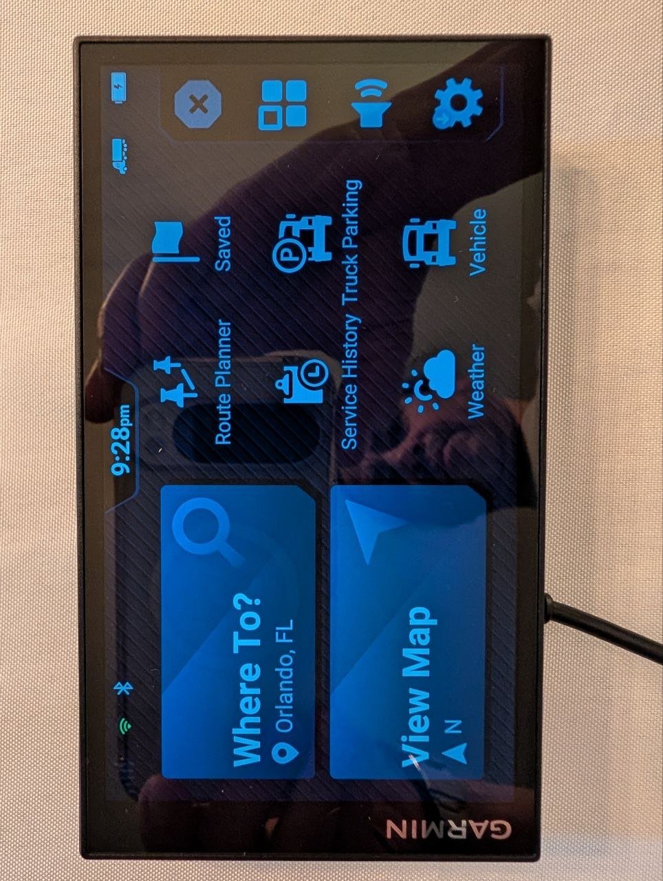 GPS para Caminhão Garmin dēzl OTR620 (Rotas Personalizadas)