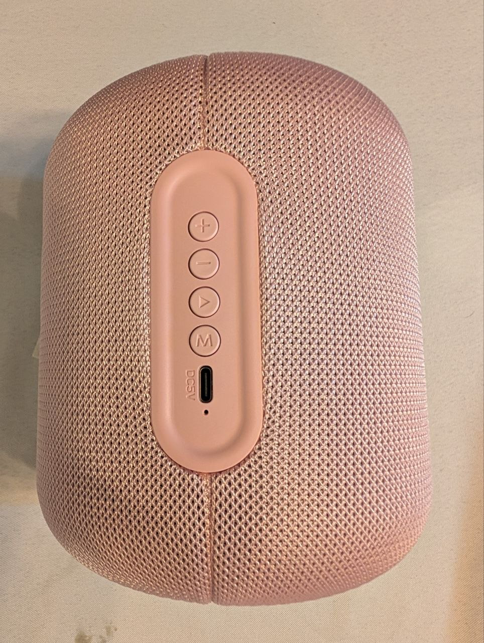 Caixa de Som Bluetooth Bass Jaxx Radiant LED Rosa (Usada)