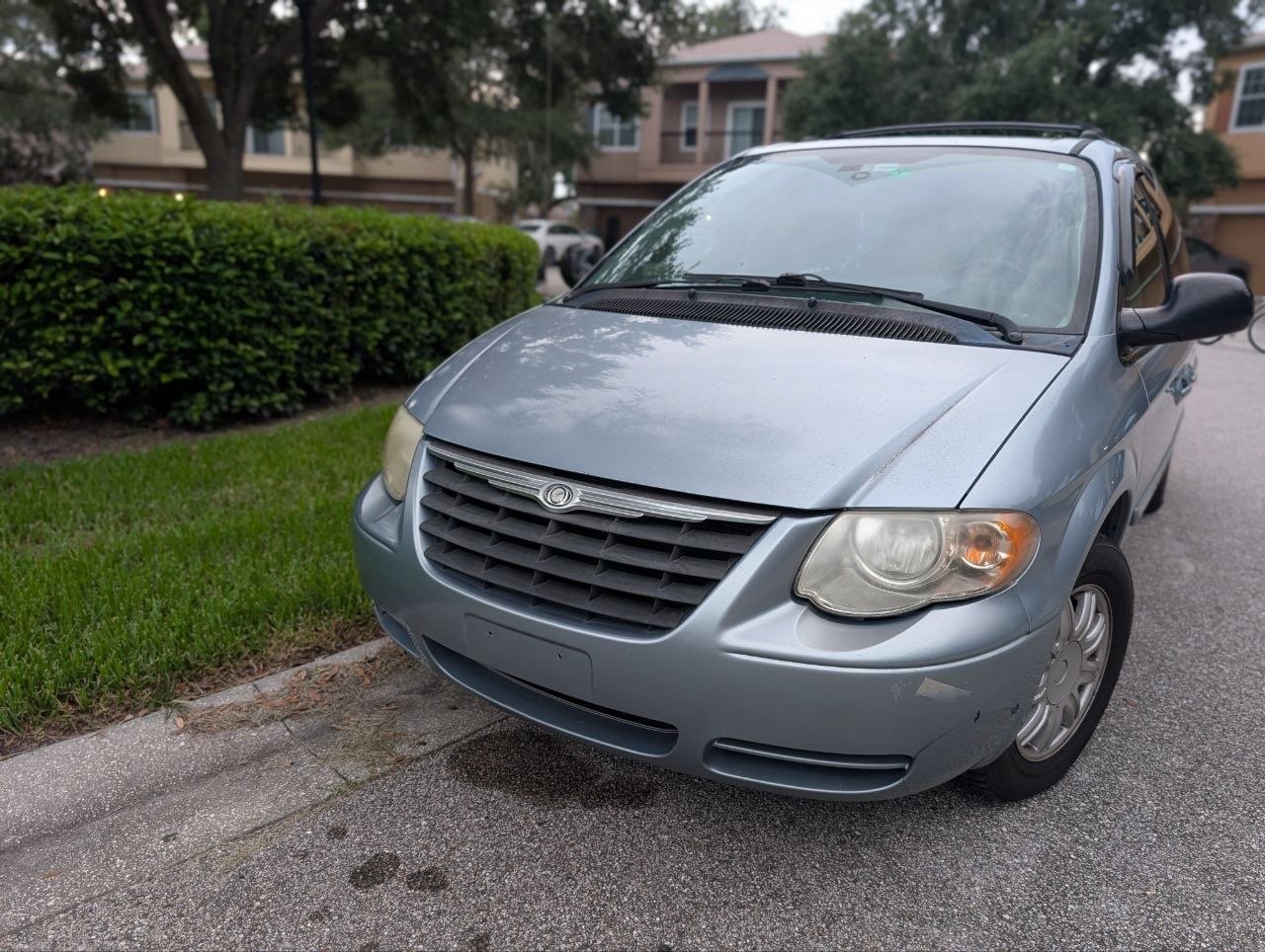 Minivan Chrysler Town Country Touring Azul Prateado