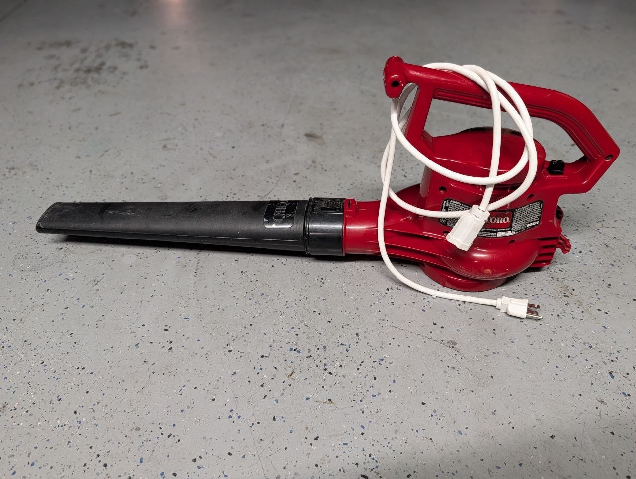 Soprador de Folhas Elétrico Toro Power Sweep Vermelho